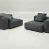 vetsak | Sofa Set 02 Large - pique - dark grey | Modular Sofa | 3.5 Seater | Big Sofa