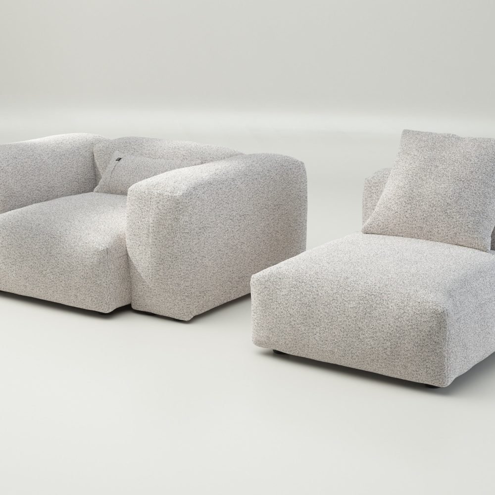 vetsak | Sofa Set 02 Medium - loop loop - bounty | Modular Sofa | 2.5 Seater | Big Sofa