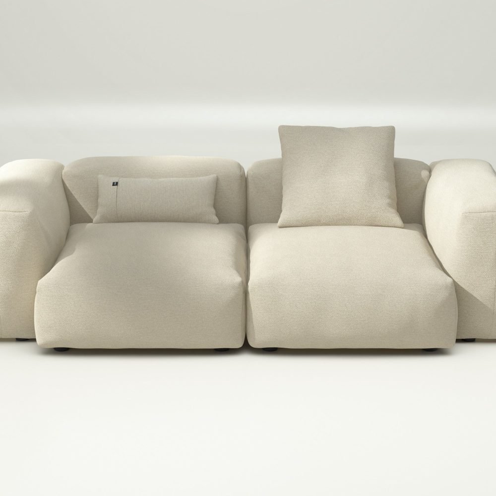 vetsak | Sofa Set 02 Medium - loop loop - duna | Modular Sofa | 2.5 Seater | Big Sofa