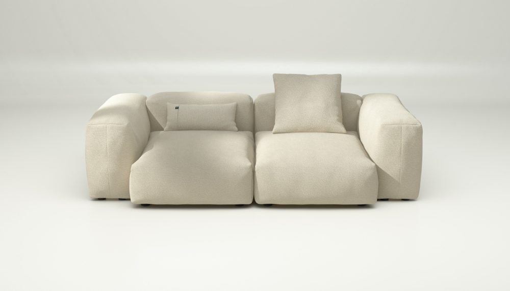 vetsak | Sofa Set 02 Medium - loop loop - duna | Modular Sofa | 2.5 Seater | Big Sofa
