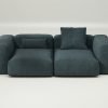 vetsak | Sofa Set 02 Medium - pique - cedar | Modular Sofa | 2.5 Seater | Big Sofa