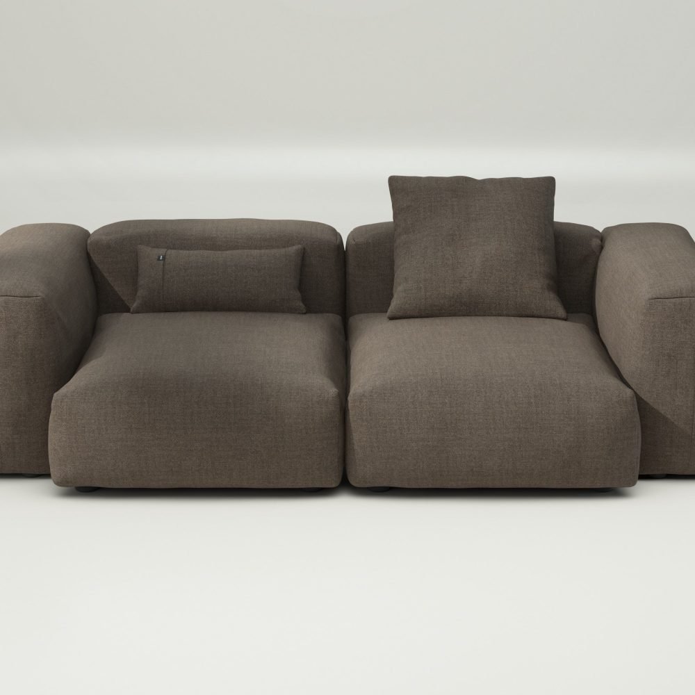 vetsak | Sofa Set 02 Medium - pique - taupe | Modular Sofa | 2.5 Seater | Big Sofa