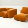 vetsak | Sofa Set 02 Medium - suave - orange blaze | Modular Sofa | 2.5 Seater | Big Sofa