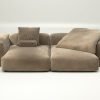 vetsak | Sofa Set 02 XLarge - cord velour - sand | Modular Sofa | 3.5 Seater | Big Sofa