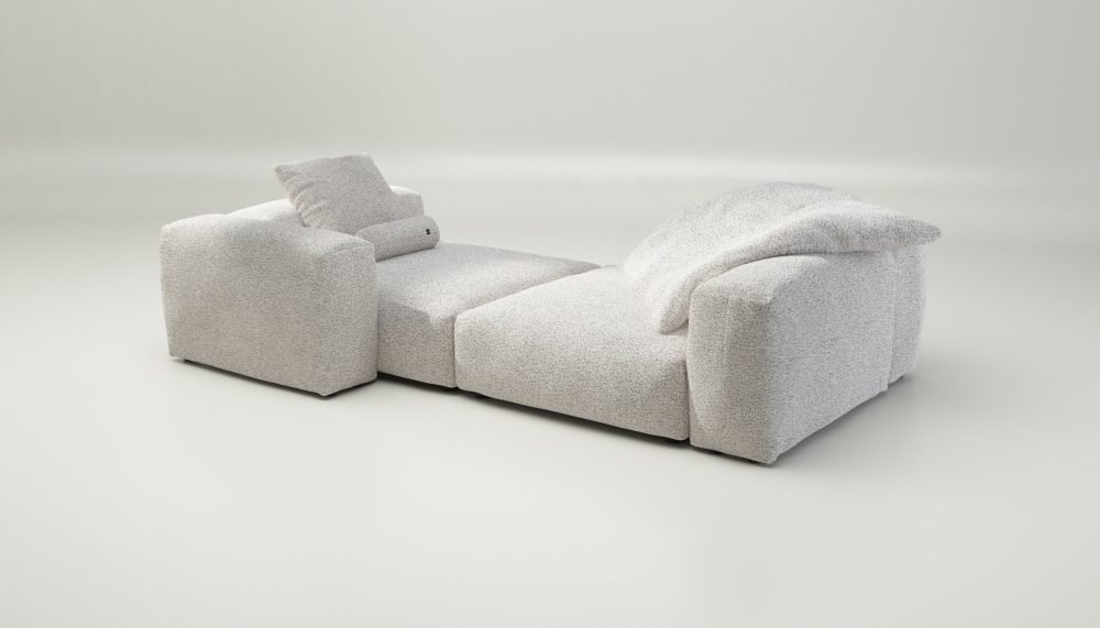 vetsak | Sofa Set 02 XLarge - loop loop - bounty | Modular Sofa | 3.5 Seater | Big Sofa