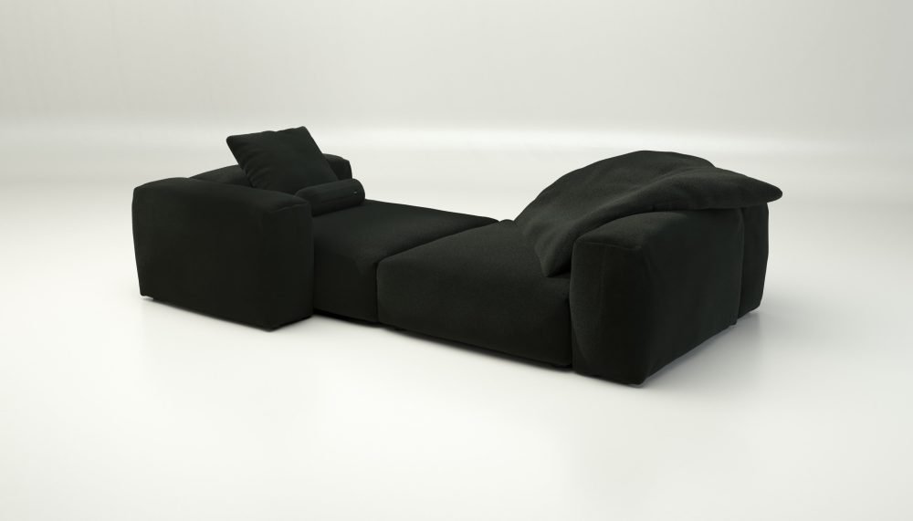 vetsak | Sofa Set 02 XLarge - loop loop - mousse | Modular Sofa | 3.5 Seater | Big Sofa
