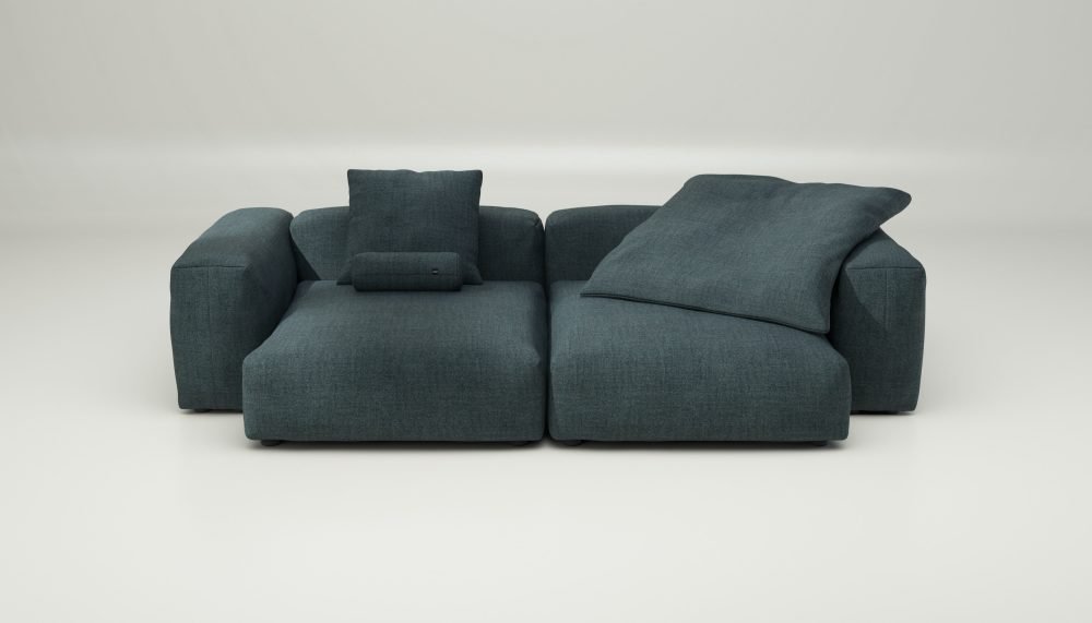 vetsak | Sofa Set 02 XLarge - pique - cedar | Modular Sofa | 3.5 Seater | Big Sofa