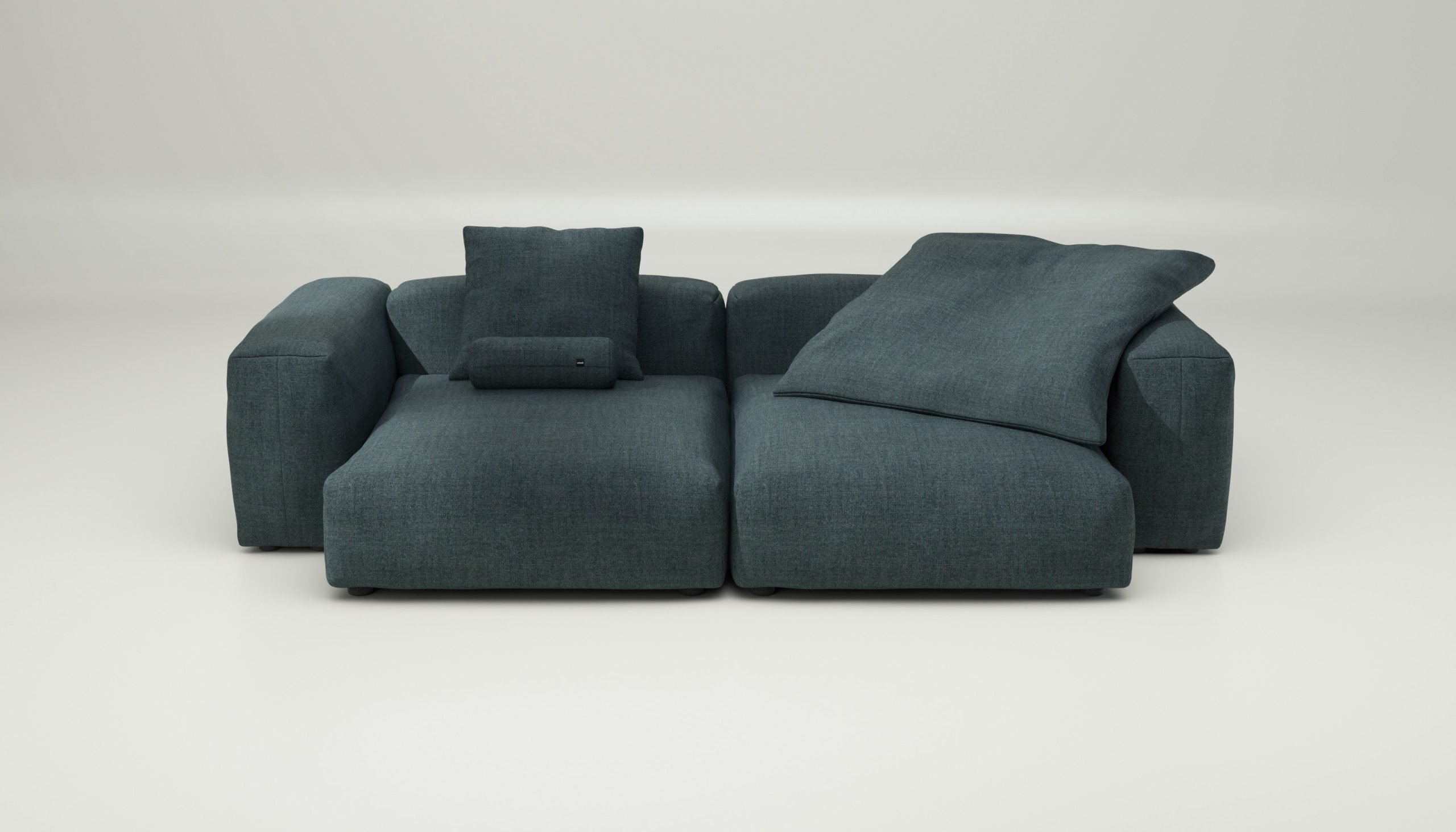 vetsak | Sofa Set 02 XLarge - pique - cedar | Modular Sofa | 3.5 Seater | Big Sofa