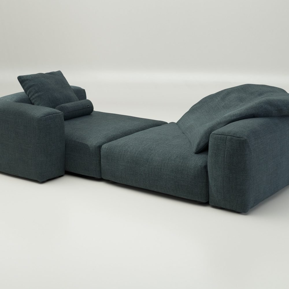 vetsak | Sofa Set 02 XLarge - pique - cedar | Modular Sofa | 3.5 Seater | Big Sofa