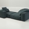 vetsak | Sofa Set 02 XLarge - pique - cedar | Modular Sofa | 3.5 Seater | Big Sofa