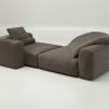 vetsak | Sofa Set 02 XLarge - pique - taupe | Modular Sofa | 3.5 Seater | Big Sofa