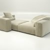 vetsak | Sofa Set 02 XLarge - suave - clay | Modular Sofa | 3.5 Seater | Big Sofa