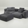 vetsak | Sofa Set 03 - loop loop - anthracite | Modular Sofa | 3.5 Seater | Big Sofa | Corner Sofa