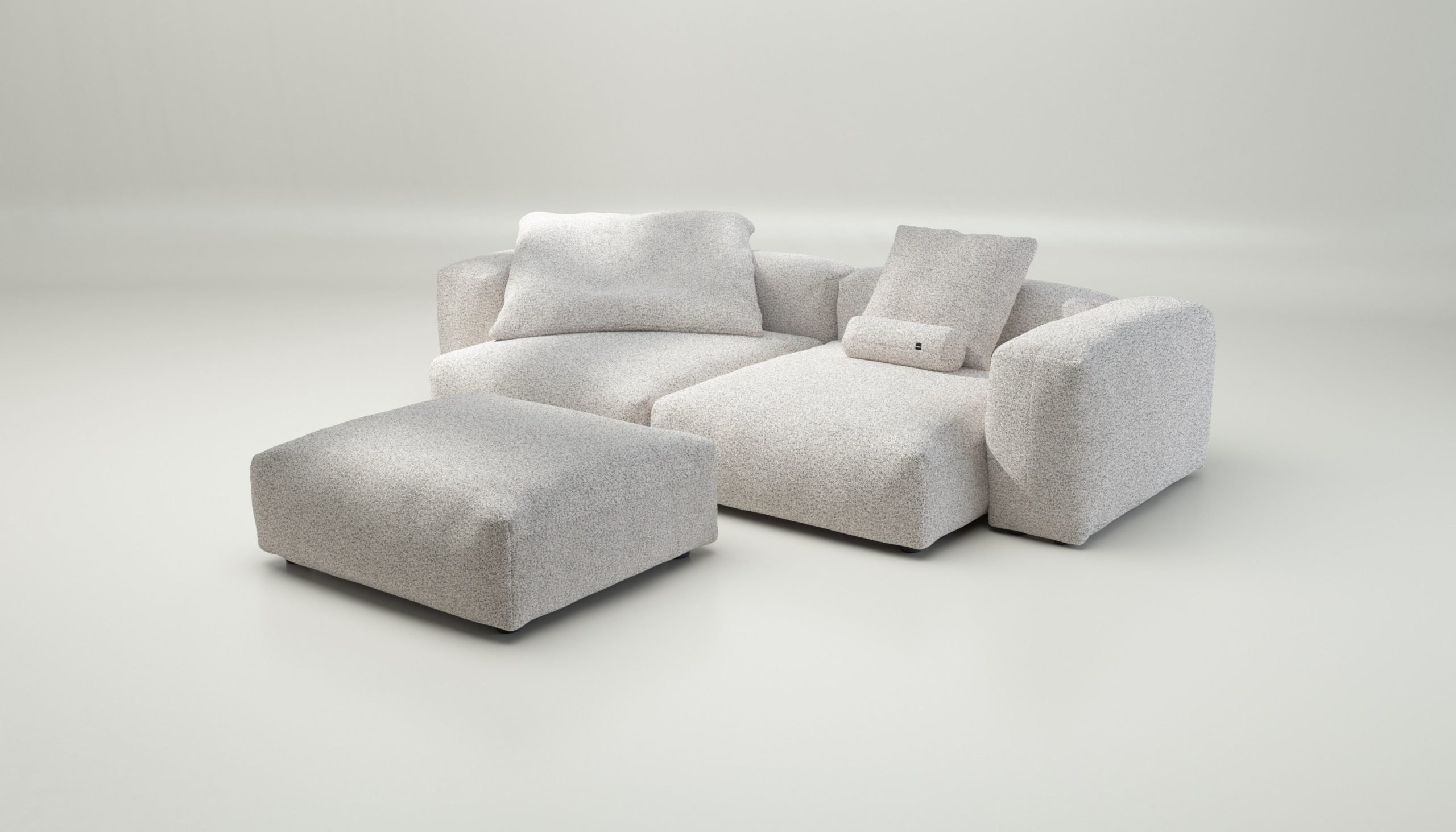 vetsak | Sofa Set 03 - loop loop - bounty | Modular Sofa | 3.5 Seater | Big Sofa | Corner Sofa