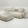 vetsak | Sofa Set 03 - pique - beige | Modular Sofa | 3.5 Seater | Big Sofa | Corner Sofa