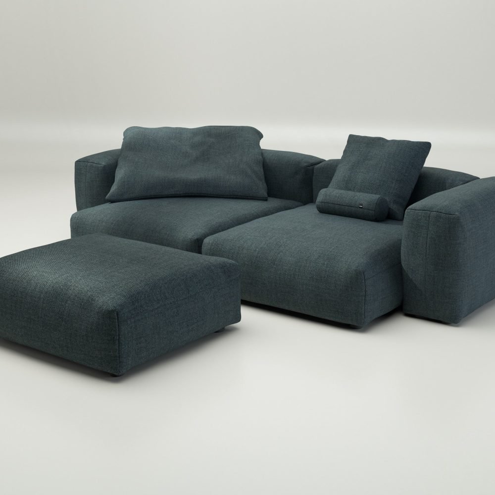 vetsak | Sofa Set 03 - pique - cedar | Modular Sofa | 3.5 Seater | Big Sofa | Corner Sofa