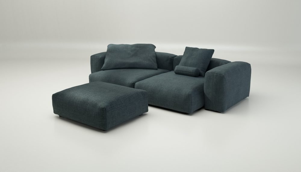 vetsak | Sofa Set 03 - pique - cedar | Modular Sofa | 3.5 Seater | Big Sofa | Corner Sofa