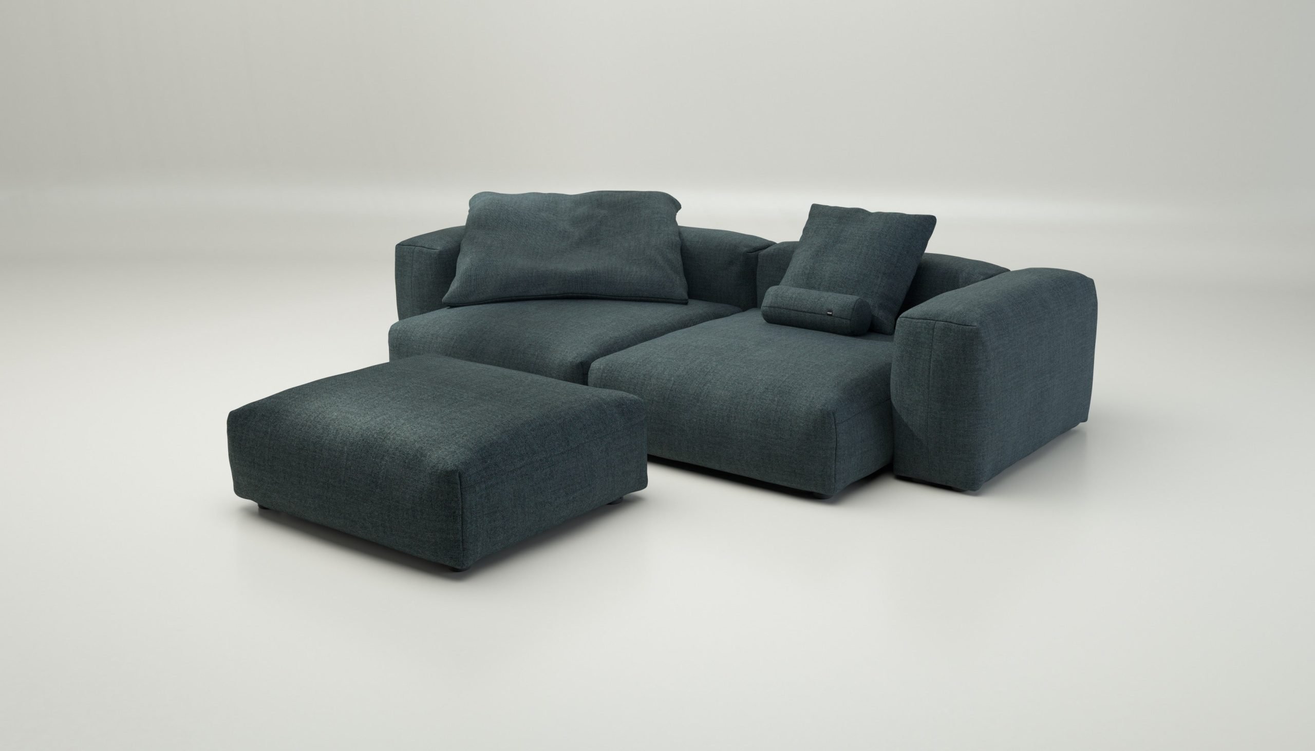 vetsak | Sofa Set 03 - pique - cedar | Modular Sofa | 3.5 Seater | Big Sofa | Corner Sofa