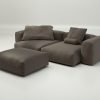 vetsak | Sofa Set 03 - pique - taupe | Modular Sofa | 3.5 Seater | Big Sofa | Corner Sofa
