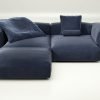 vetsak | Sofa Set 03 - suave - navy | Modular Sofa | 3.5 Seater | Big Sofa | Corner Sofa
