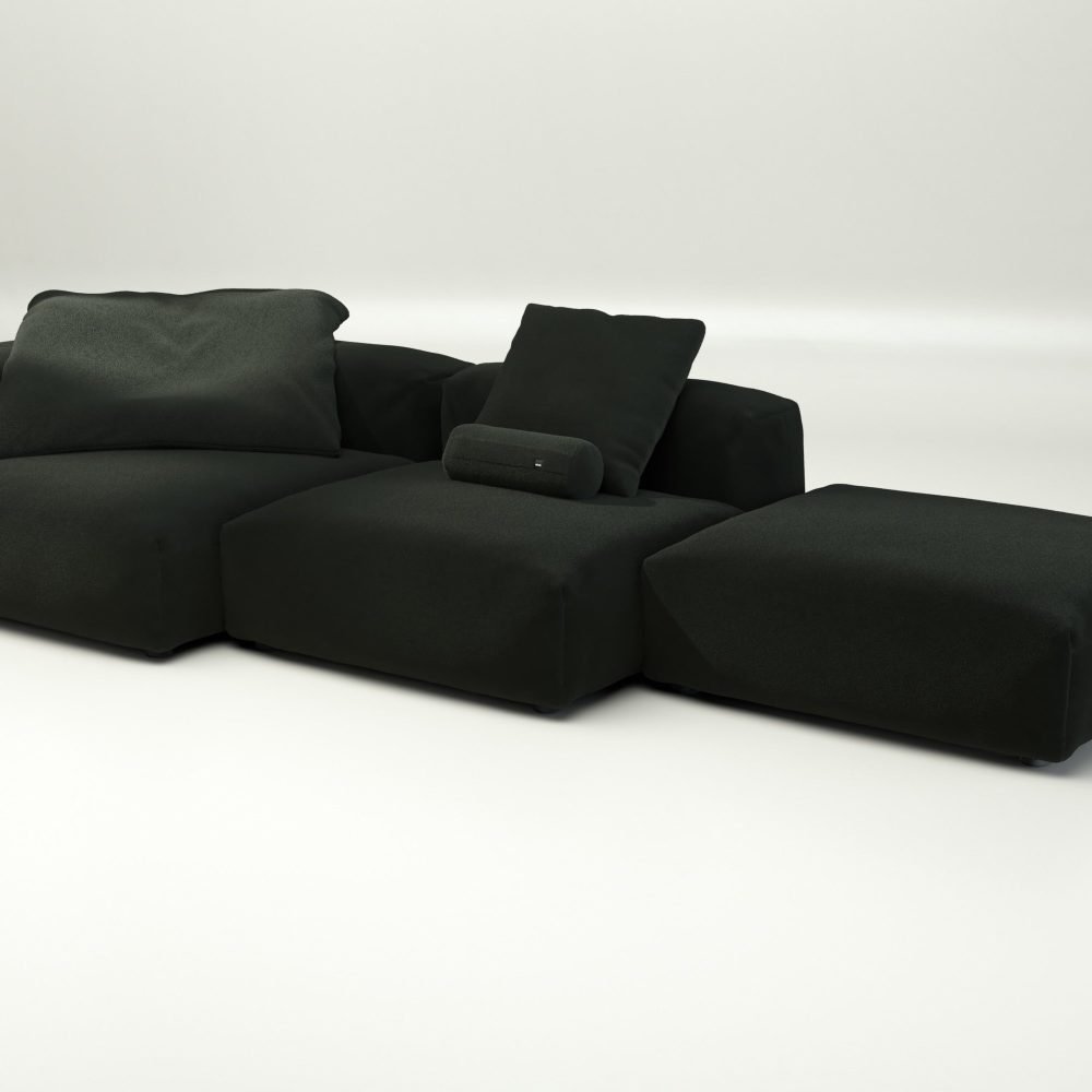vetsak | Sofa Set 04 - loop loop - mousse | Modular Sofa | 5 Seater | Big Sofa