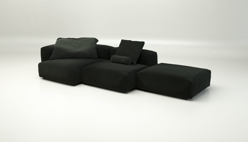 vetsak | Sofa Set 04 - loop loop - mousse | Modular Sofa | 5 Seater | Big Sofa
