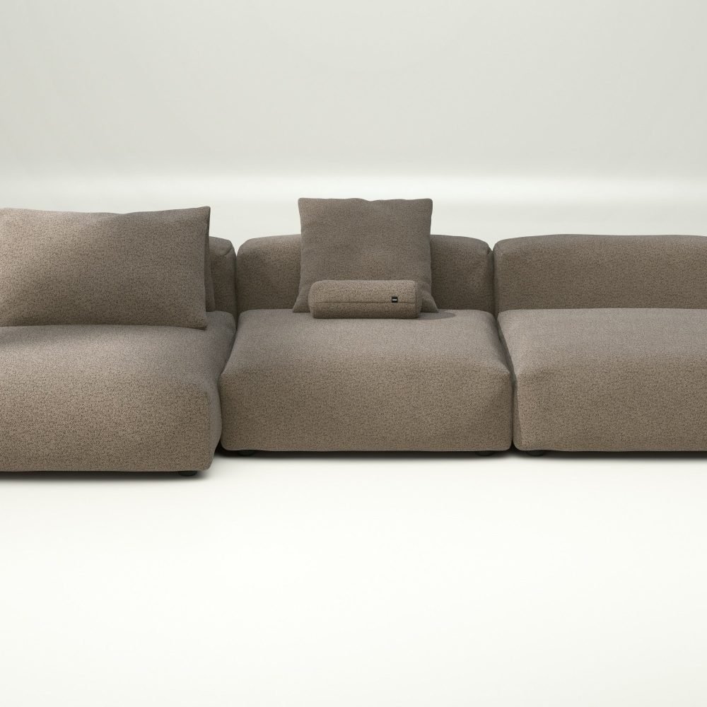 vetsak | Sofa Set 04 - loop loop - taupe | Modular Sofa | 5 Seater | Big Sofa