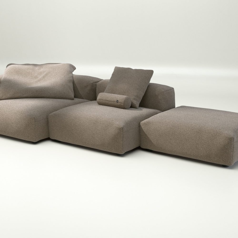 vetsak | Sofa Set 04 - loop loop - taupe | Modular Sofa | 5 Seater | Big Sofa