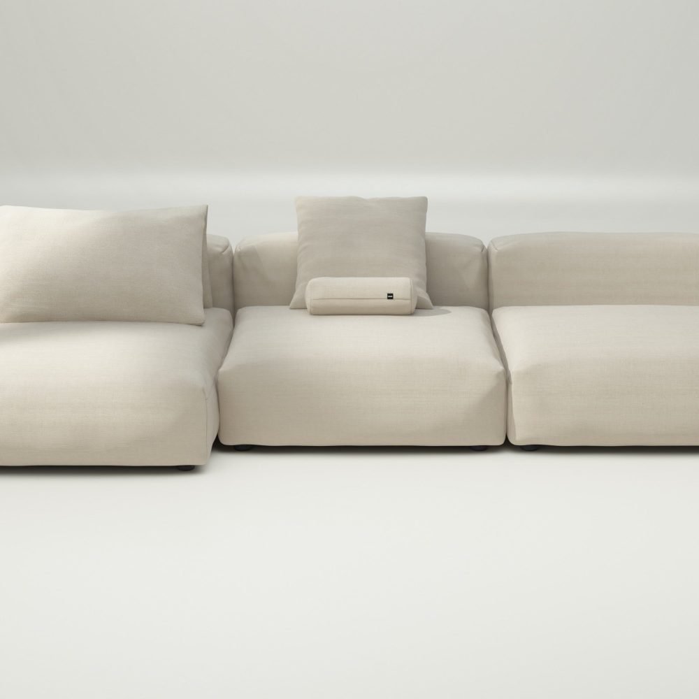 vetsak | Sofa Set 04 - pique - beige | Modular Sofa | 5 Seater | Big Sofa