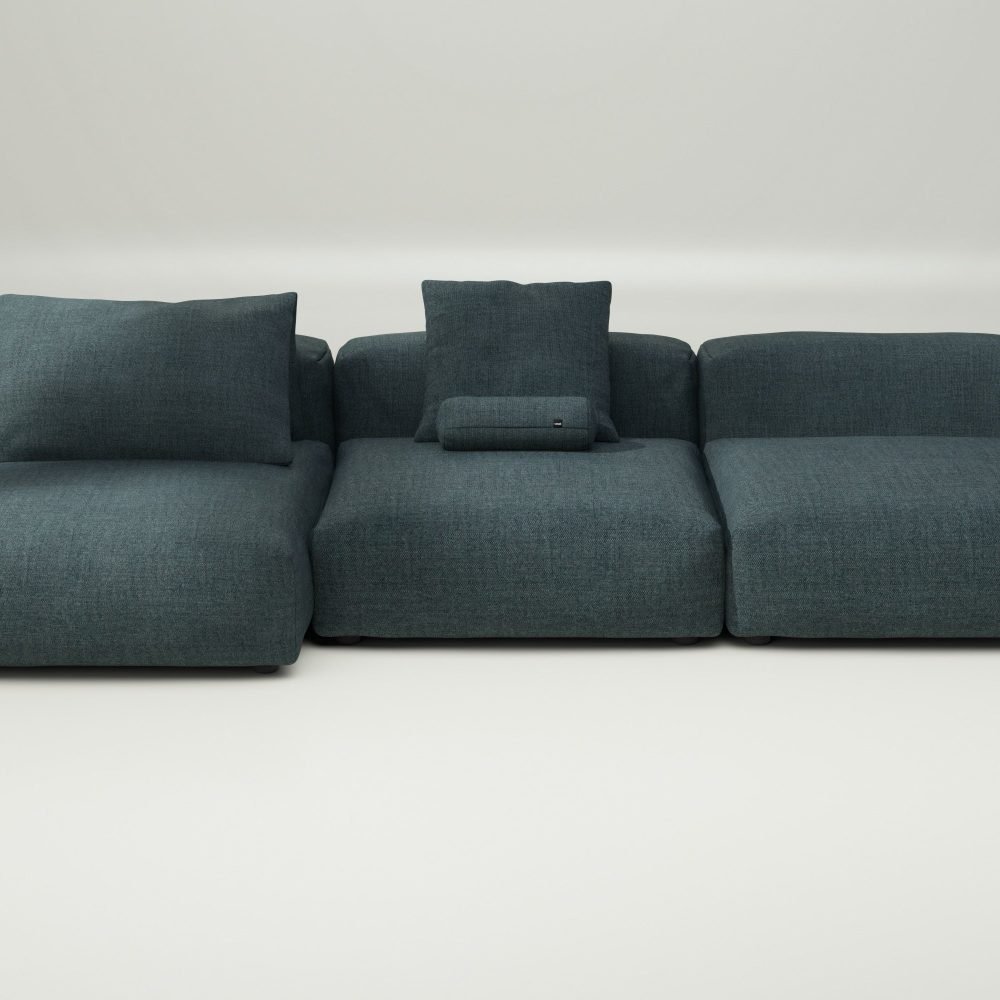vetsak | Sofa Set 04 - pique - cedar | Modular Sofa | 5 Seater | Big Sofa