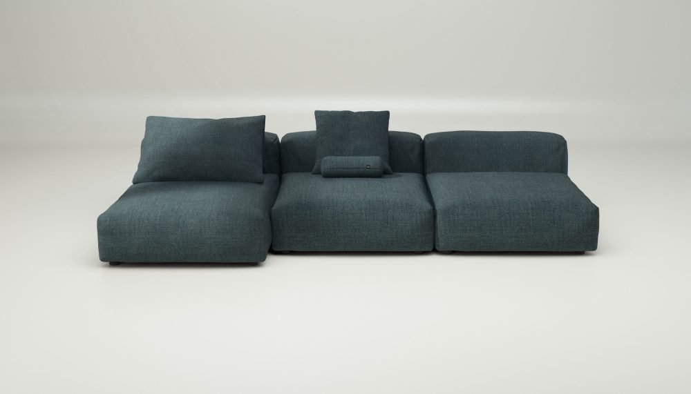 vetsak | Sofa Set 04 - pique - cedar | Modular Sofa | 5 Seater | Big Sofa