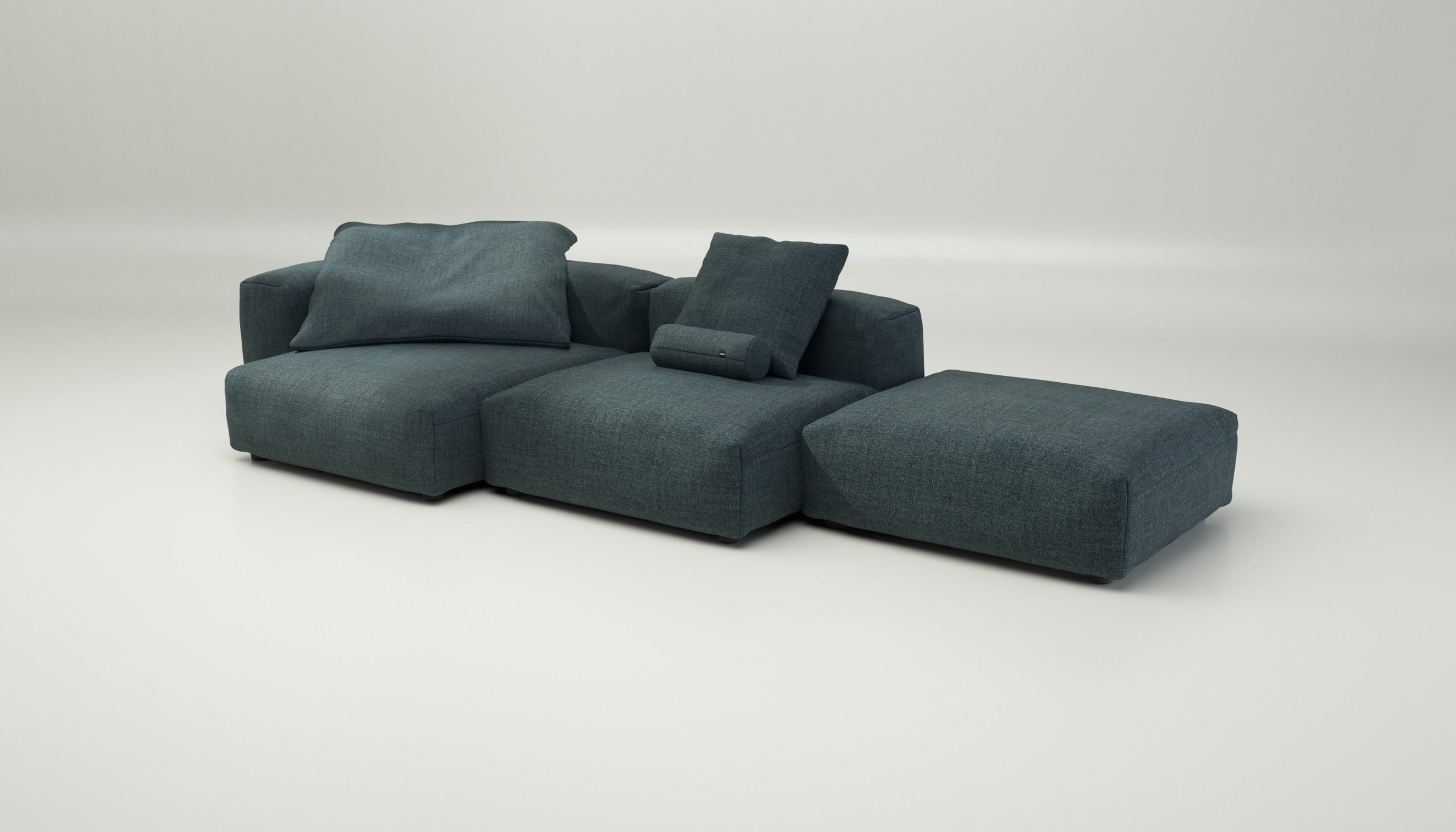 vetsak | Sofa Set 04 - pique - cedar | Modular Sofa | 5 Seater | Big Sofa