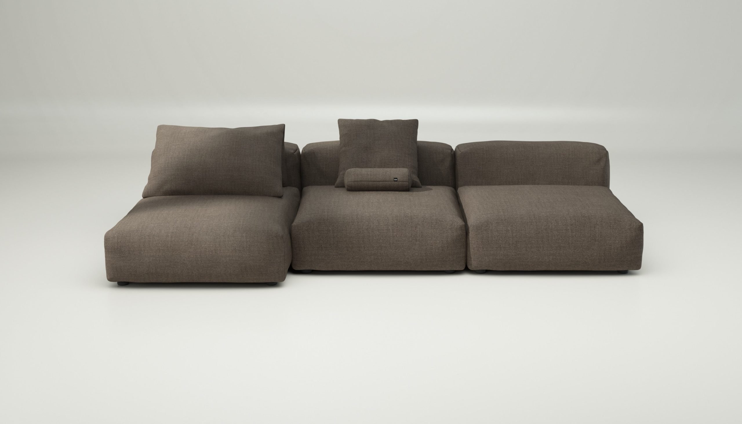 vetsak | Sofa Set 04 - pique - taupe | Modular Sofa | 5 Seater | Big Sofa