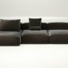 vetsak | Sofa Set 04 - suave - anthracite | Modular Sofa | 5 Seater | Big Sofa