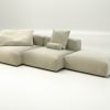 vetsak | Sofa Set 04 - suave - clay | Modular Sofa | 5 Seater | Big Sofa