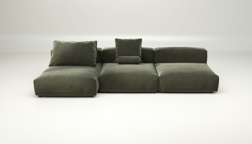 vetsak | Sofa Set 04 - suave - pine | Modular Sofa | 5 Seater | Big Sofa