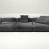 vetsak | Sofa Set 05 - cord velour - dark grey | Modular Sofa | 5 Seater | Big Sofa | Corner Sofa