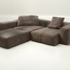 vetsak | Sofa Set 05 - leather - cacao | Modular Sofa | 5 Seater | Big Sofa | Corner Sofa