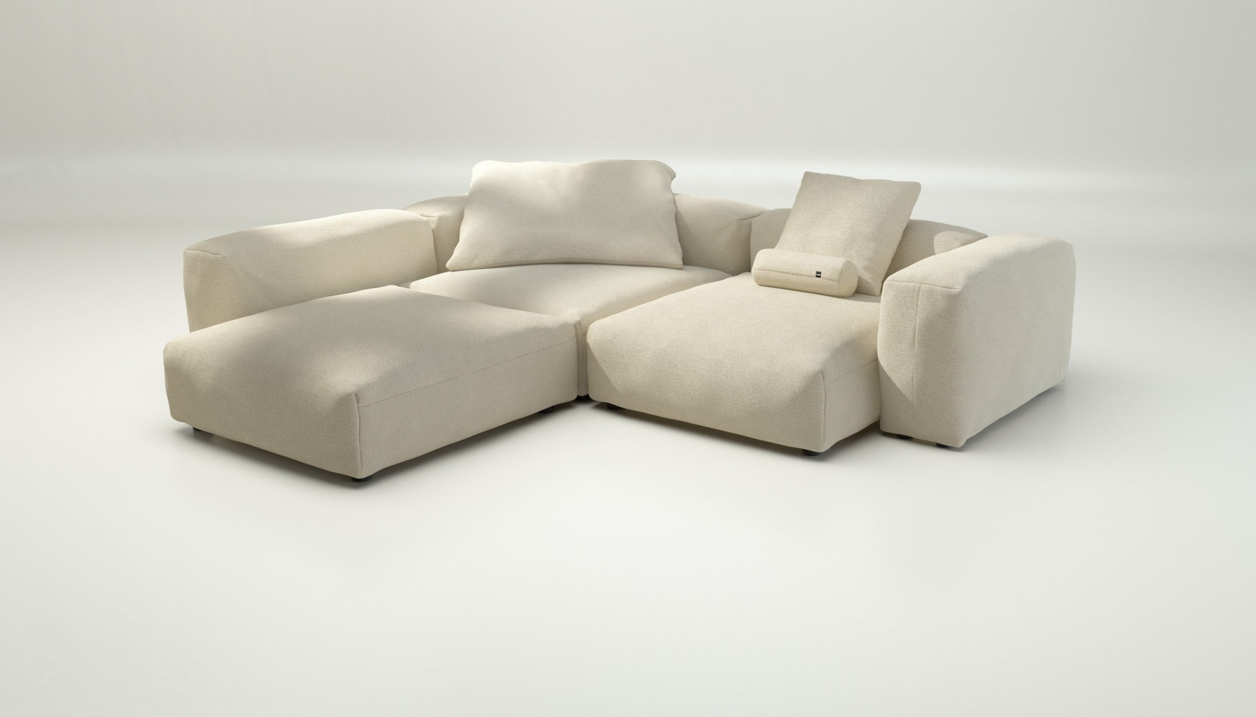vetsak | Sofa Set 05 - loop loop - duna | Modular Sofa | 5 Seater | Big Sofa | Corner Sofa
