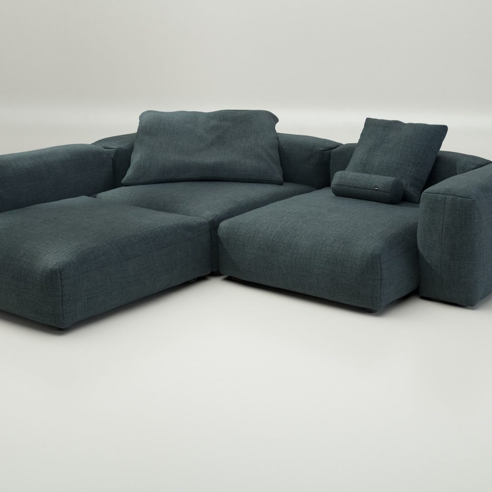 vetsak | Sofa Set 05 - pique - cedar | Modular Sofa | 5 Seater | Big Sofa | Corner Sofa