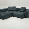 vetsak | Sofa Set 05 - pique - cedar | Modular Sofa | 5 Seater | Big Sofa | Corner Sofa