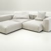 vetsak | Sofa Set 05 - suave - pearl | Modular Sofa | 5 Seater | Big Sofa | Corner Sofa