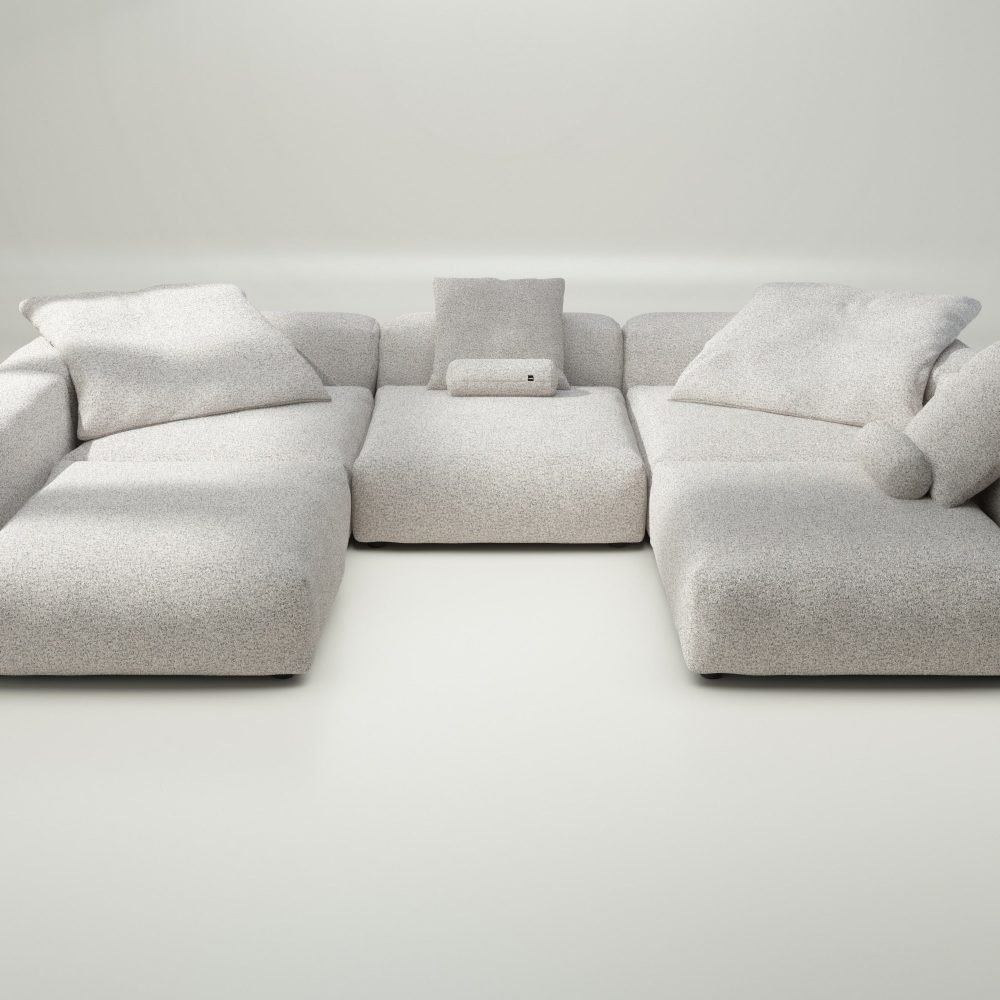 vetsak | Sofa Set 06 - loop loop - bounty | Modular Sofa | 6.5 Seater | Big Sofa | U-Shape | Corner Sofa