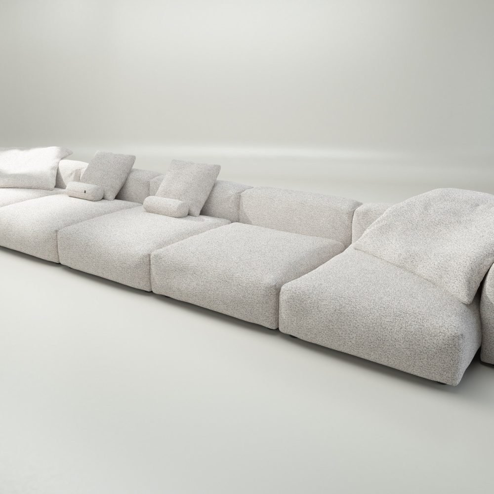 vetsak | Sofa Set 06 - loop loop - bounty | Modular Sofa | 6.5 Seater | Big Sofa | U-Shape | Corner Sofa