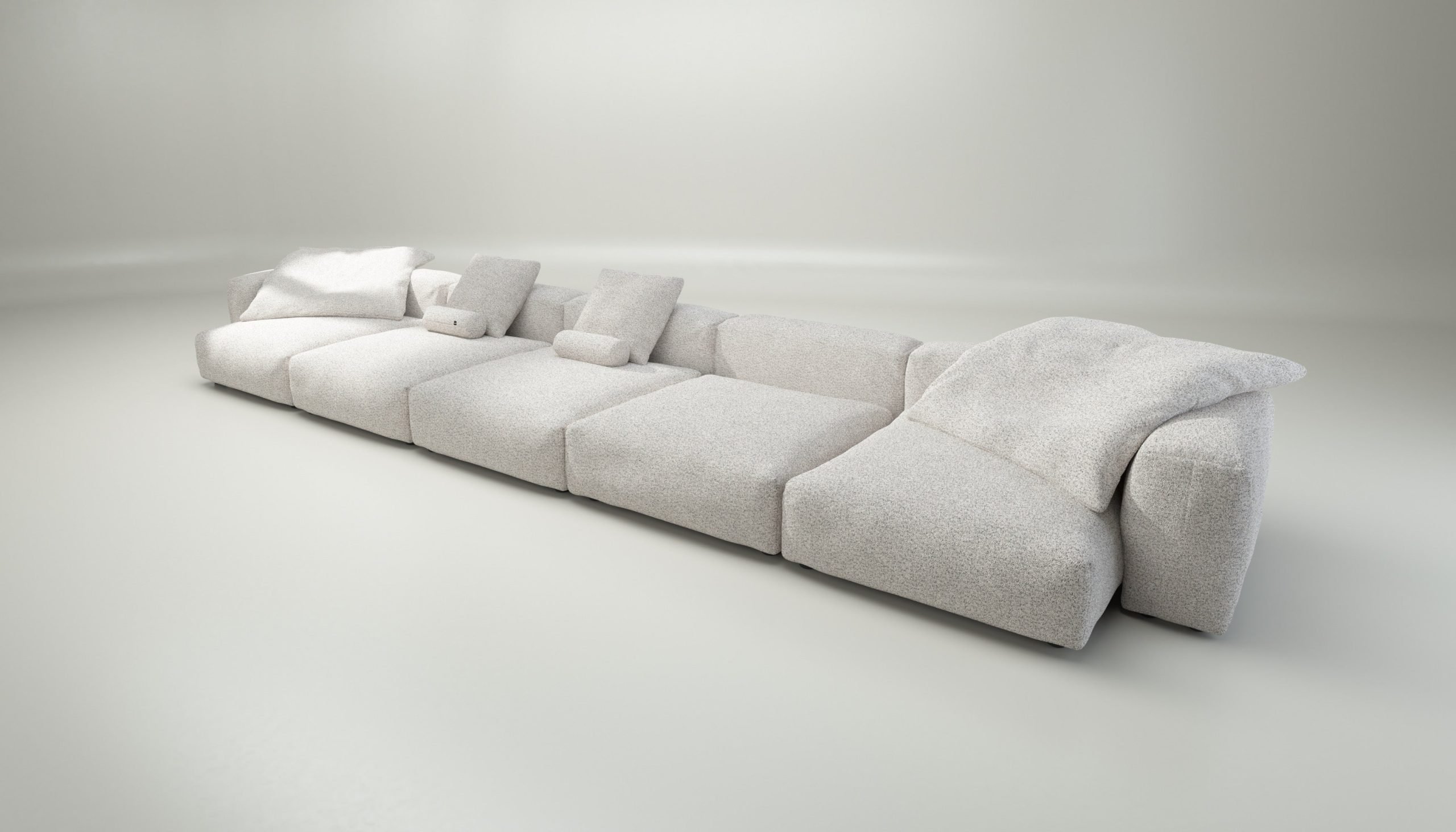 vetsak | Sofa Set 06 - loop loop - bounty | Modular Sofa | 6.5 Seater | Big Sofa | U-Shape | Corner Sofa