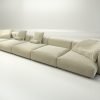 vetsak | Sofa Set 06 - suave - clay | Modular Sofa | 6.5 Seater | Big Sofa | U-Shape | Corner Sofa
