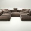 vetsak | Sofa Set 06 - suave - espresso | Modular Sofa | 6.5 Seater | Big Sofa | U-Shape | Corner Sofa
