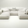 vetsak | Sofa Set 06 - suave - pearl | Modular Sofa | 6.5 Seater | Big Sofa | U-Shape | Corner Sofa