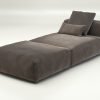 vetsak | Sofa Set 07 - Sun Lounger - cord velour - mocha | Modular Sofa | 2 Seater | Daybed | Chaiselounge