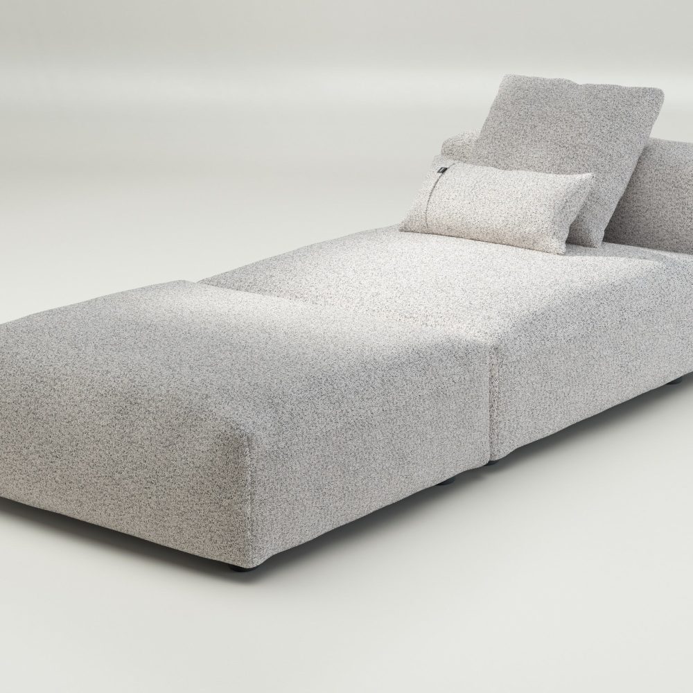vetsak | Sofa Set 07 - Sun Lounger - loop loop - bounty | Modular Sofa | 2 Seater | Daybed | Chaiselounge